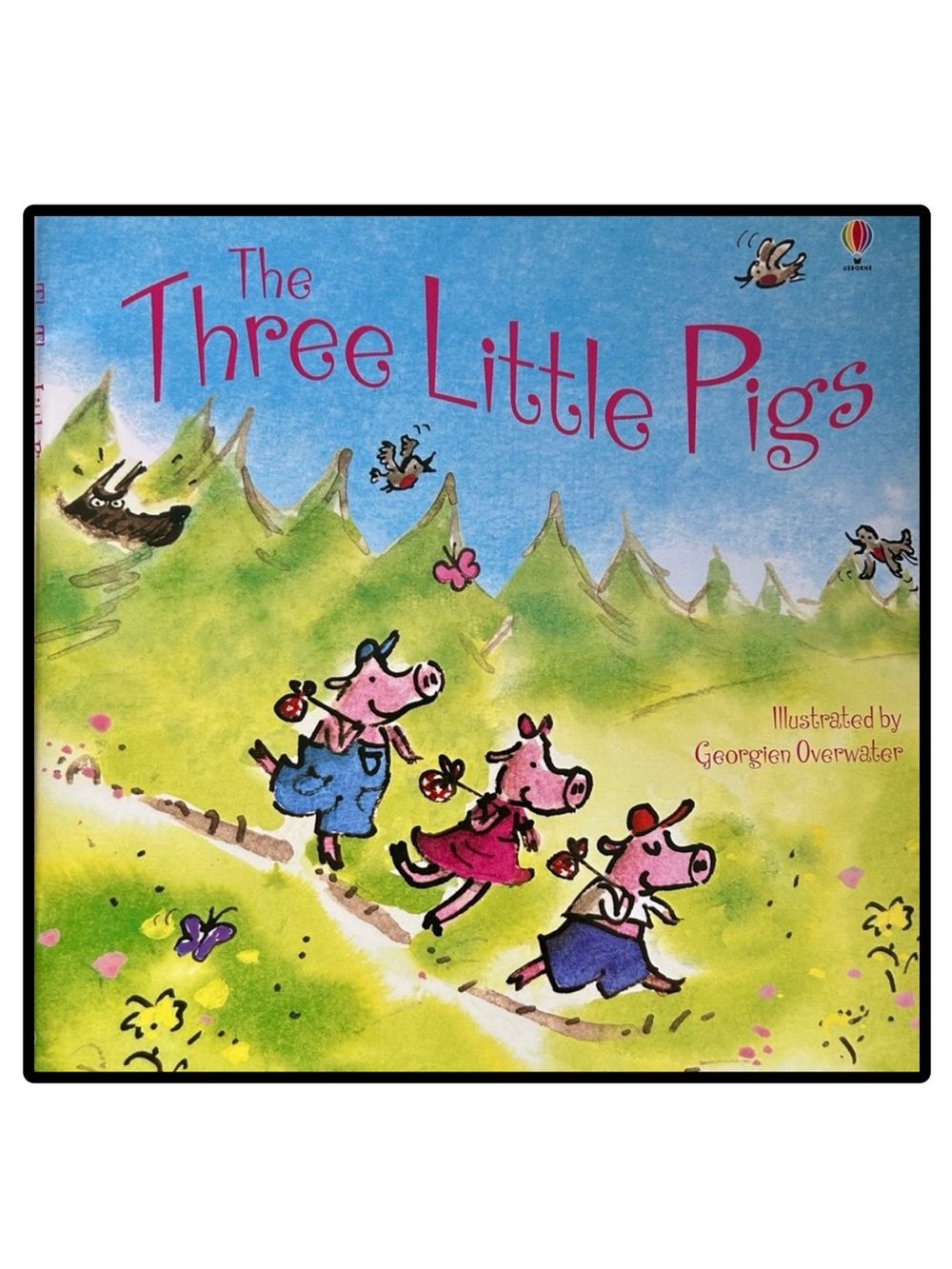 BUNDLE & SAVE 📚Usborne The Three Little Pigs Children's large softcover Book